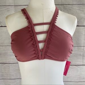 -Xhilaration High Neck Bikini Top